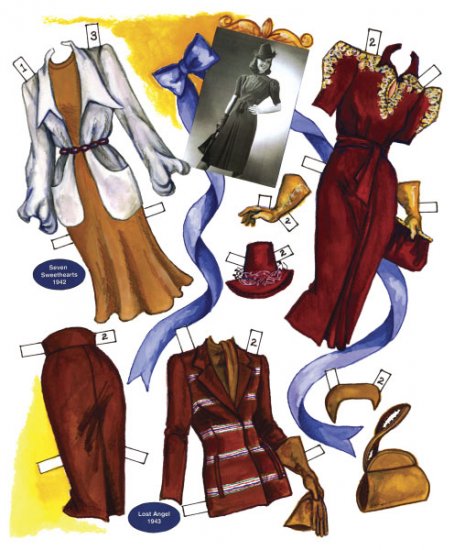 Marsha Hunt Paper Dolls - Click Image to Close