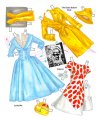 Doris Day Film Fashions Paper Dolls