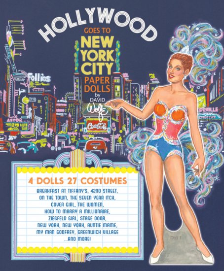 Hollywood Goes to New York City Paper Dolls - Click Image to Close