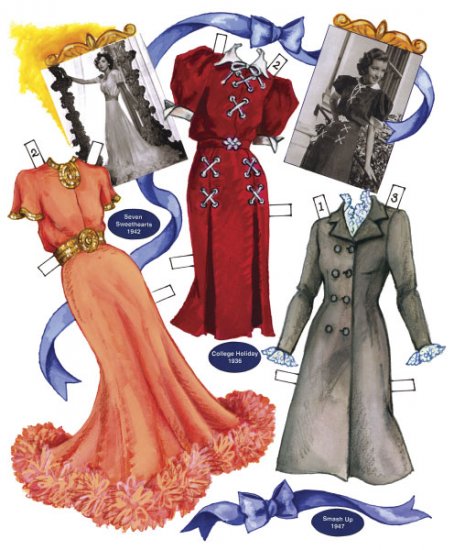 Marsha Hunt Paper Dolls - Click Image to Close