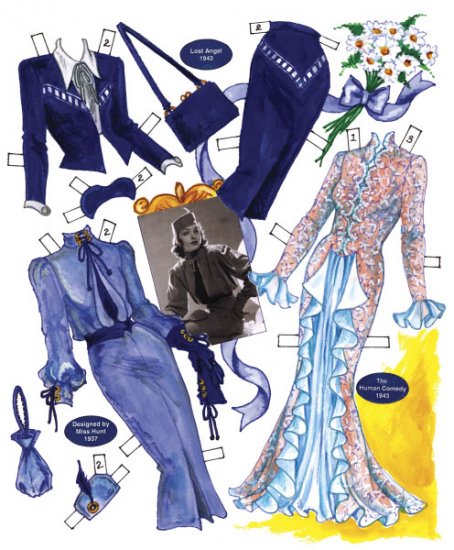 Marsha Hunt Paper Dolls - Click Image to Close