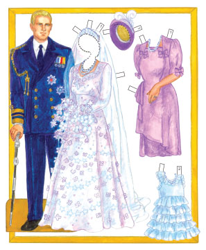 The Queen Paper Dolls - Click Image to Close
